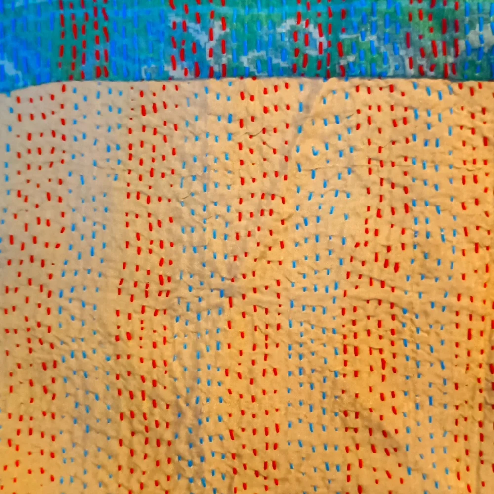 Kantha Handwork embroidery top - Picture 7 of 9